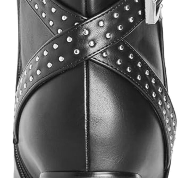 New in box! City Chic Orly Wide Rock Stud Black Booties Size 9.5/10 - Picture 7 of 9